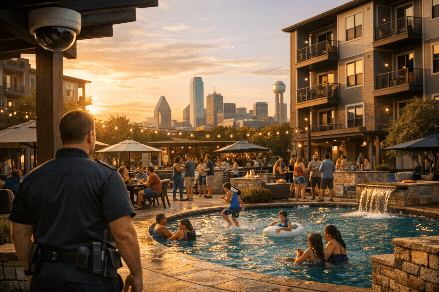 Enhancing Security for Dallas Apartment Communities During Summer