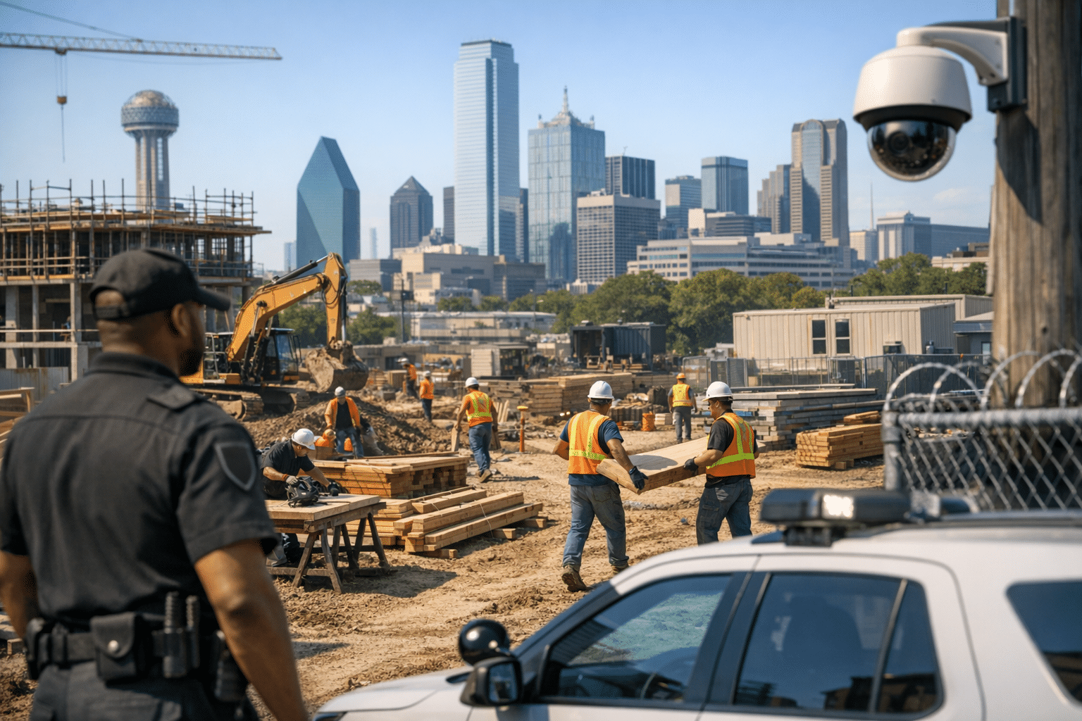 Summer Construction Projects: Ensuring Security on Dallas Job Sites Summer Construction Projects: Ensuring Security on Dallas Job Sites