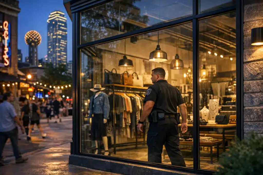 The Benefits of Security Guards for Dallas's Boutique Retailers - 2