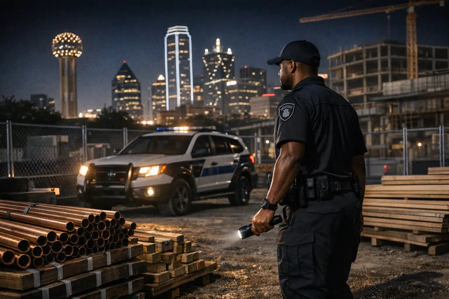 Why Dallas Construction Sites Benefit from Night Patrols Why Dallas Construction Sites Benefit from Night Patrols